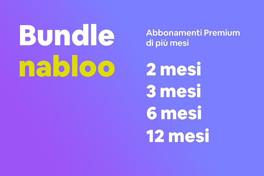 Bundle nabloo abbonamento premium